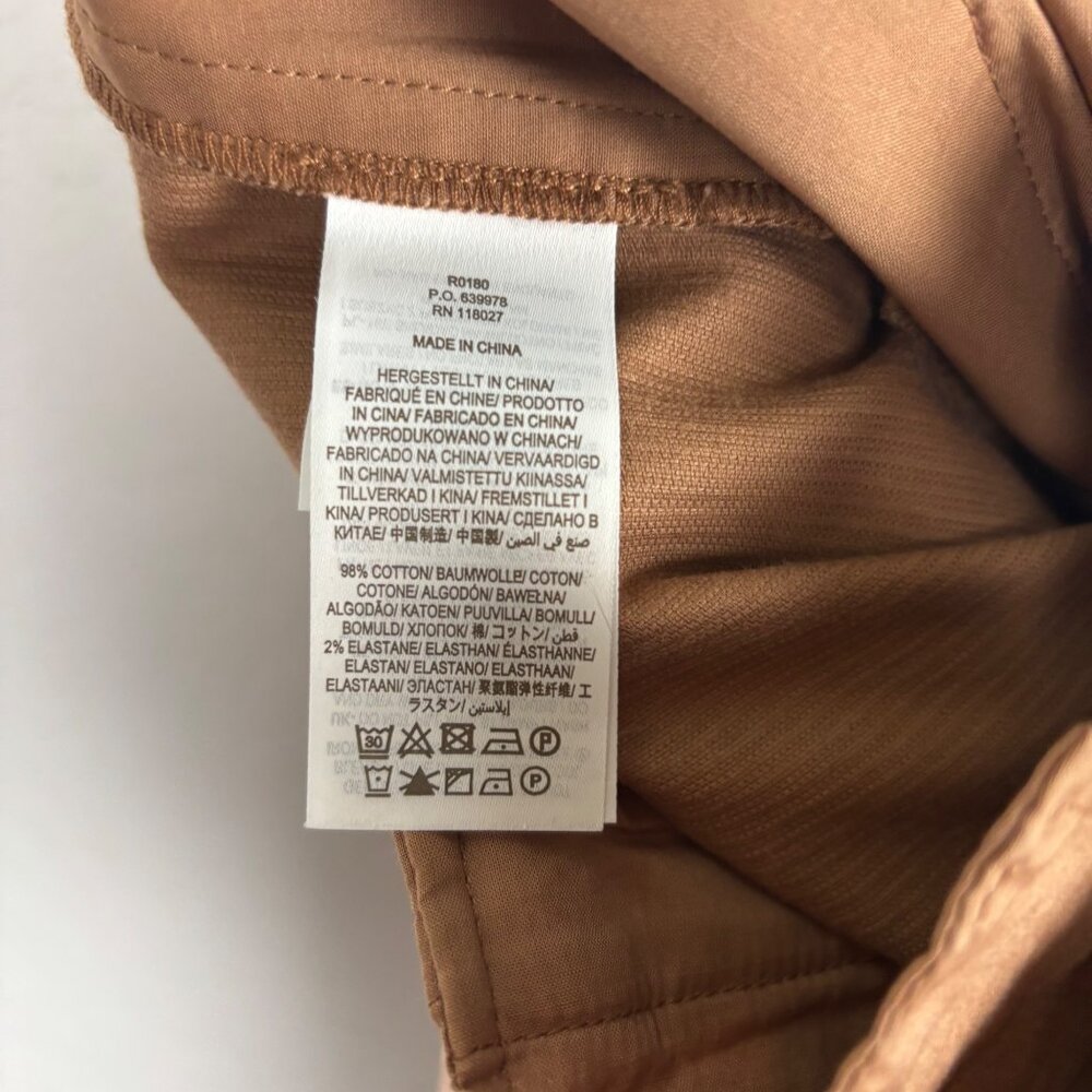 Boden 6 Corduroy Flare Pants Rust Brown Camel Retro Artsy Boho - Picture 5 of 5